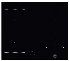 Встраиваемая индукционная варочная панель Bertazzoni P604IC1B2NEE p604ic1b2nee