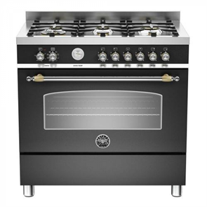 Комбинированная плита Bertazzoni HER90 6 MFE S NET her906mfesnet