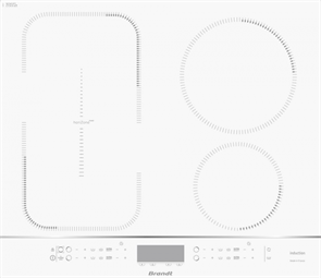 Встраиваемая индукционная варочная панель Brandt BPI164HSW мс-00012009