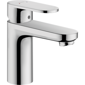 Смеситель для раковины hansgrohe Vernis Blend 100, без сливного гарнитура 71580670, матовый черный 71580000_cfg