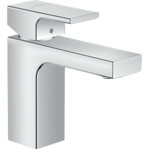 Смеситель для раковины hansgrohe Vernis Shape 100, без сливного гарнитура 71569670, матовый черный 71569000_cfg