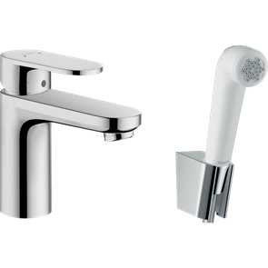 Смеситель Hansgrohe Vernis Blend для раковины с гигиеническим душем, хром, 71215000 71215000