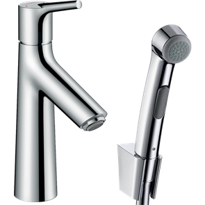 Смеситель Hansgrohe Talis S 72290000 для раковины с гигиеническим душем, хром 72290000