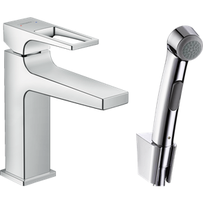 Смеситель для биде Hansgrohe Metropol 74522000 c гигиеническим душем 74522000