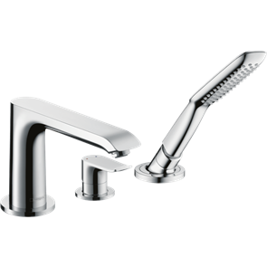 Смеситель Hansgrohe Metris 31190000 на борт ванны, внешняя часть 31190000