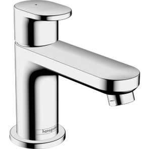 Кран для холодной воды hansgrohe Vernis Blend 70, без сливного гарнитура 71583670, матовый черный 71583000_cfg