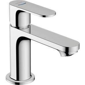 Кран для холодной воды hansgrohe Rebris S 80, без сливного гарнитура 72503670, матовый черный 72503000_cfg