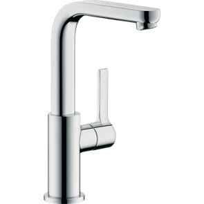 Смеситель для раковины hansgrohe Metris S 230 с поворотным изливом 31161000, хром 31161000