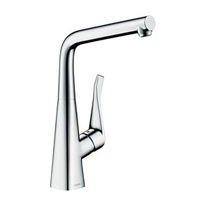 Смеситель Hansgrohe Metris M71, Eco, для кухонной мойки, цвет хром, 14782000 14782000