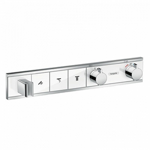 Смеситель Hansgrohe RainSelect 15356400 для душа, термостатический, белый/хром 15356400