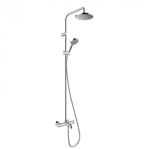 Душевая система Hansgrohe Vernis Blend 26274000, Showerpipe 200 1jet, термостатическая, хром 26274000