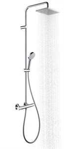 Душевая система Hansgrohe Vernis Shape 26286000 Showerpipe 230 1jet с термостатом, хром 26286000