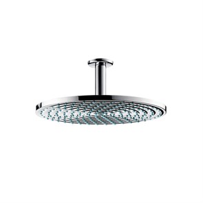 Верхний душ Hansgrohe Raindance S 300 1jet EcoSmart, 30 х 30 см, с потолочным держателем, хром, 26600000 26600000