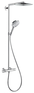 Душевая система Hansgrohe Raindance 27114000 Select Showerpipe 300, термостатическая, хром 27114000