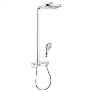 Душевая система Hansgrohe Raindance Select E 27127000 Showerpipe 300 3 jet термостатическая, хром 27127000