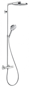 Душевая система Hansgrohe Raindance Select Showerpipe S240 2 jet 27129000, хром 27129000