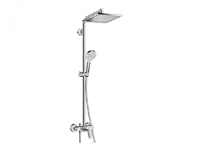 Душевая система Hansgrohe Crometta 27284000 E 240 1jet Showerpipe, хром 27284000