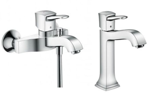 Комплект смесителей Hansgrohe Metropol Classic 31340000+31302000, Santehnica.ru 31340000/31302000