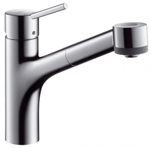 Смеситель Hansgrohe Talis S 32841000 для кухни с выдвижной лейкой 32841000