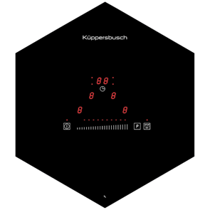 Индукционная варочная панель домино Kuppersbusch EKWI 3740.0 S 4037321023032