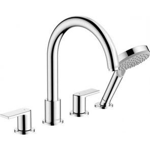 Смеситель Hansgrohe Vernis Shape 71459000 для ванны и душа, на борт ванны, хром 71459000