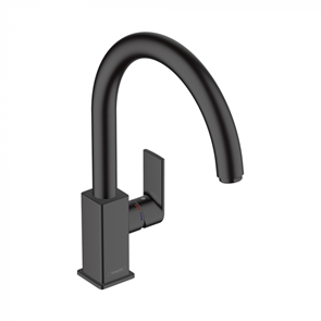 Смеситель Hansgrohe Vernis Shape 71871670 M35 для кухонной мойки, матовый черный 71871670