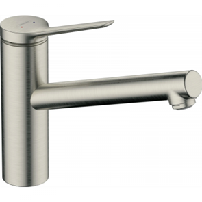 Смеситель Hansgrohe Zesis 74802800 M33 для кухонной мойки, сталь 74802800