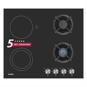 Встраиваемая комбинированная варочная панель Simfer H60N26S516 8699272064739