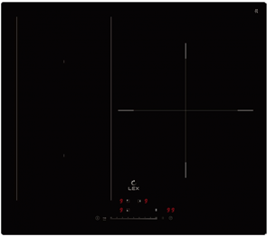 Встраиваемая индукционная варочная панель Lex EVI 631A BL chpe000037