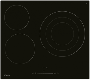 Встраиваемая стеклокерамическая варочная панель Lex EVH 631A BL chpe000014