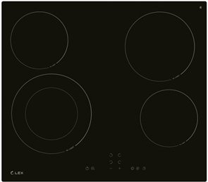 Встраиваемая электрическая варочная панель Lex EVH 641A BL chpe000017