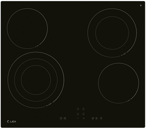Встраиваемая электрическая варочная панель Lex EVH 642B BL chpe000019