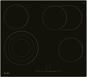 Встраиваемая электрическая варочная панель Lex EVH 642D BL chpe000024