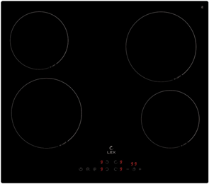 LEX EVH 6040B BL Стеклокерамическая поверхность chpe000056
