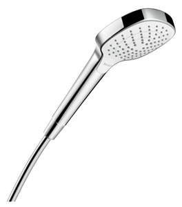 Ручной душ Hansgrohe 26812400 Croma Select E Vario, белый/хром 26812400