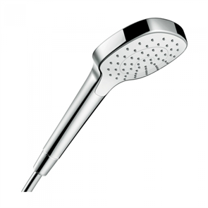 Ручной душ Hansgrohe Croma Select E 1jet, 26814400, белый/хром 26814400