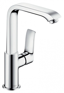 Смеситель Hansgrohe Metris 31187000 для раковины, со сливным клапаном Push-Open 31187000