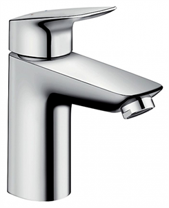 Смеситель для раковины Hansgrohe Logis, с донным клапаном, хром, 71100000 71100000