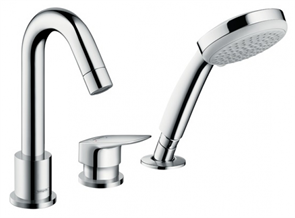 Смеситель на борт ванны Hansgrohe Logis 71313000 на 3 отверстия 71313000