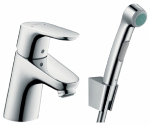 Смеситель Hansgrohe Focus E2 31926000 для раковины с гигиеническим душем 31926000