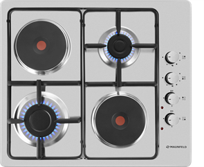 MAUNFELD Комбинированная варочная панель EEHS.64.5ES/KG УТ000009726