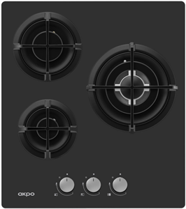 Встраиваемая газовая варочная панель Akpo PGA 453 FGC-T2 BL ak-16057