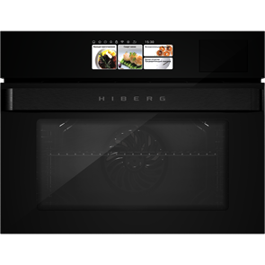 Духовой шкаф с функцией электрический HIBERG S-VM 5615 B i-SMART 00000354266