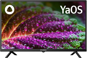 Телевизор LED Hyundai 32" H-LED32BS5003 Яндекс.ТВ Frameless черный HD 60Hz DVB-T DVB-T2 DVB-C DVB-S DVB-S2 USB WiFi Smart TV 1783621