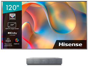 Телевизор Laser Hisense 120" Laser TV 120L5H Smart серебристый/4K Ultra HD/DVB-T/60Hz/DVB-T2/DVB-C/D 120l5h