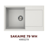 Гранитная мойка Omoikiri Sakaime 79-WH Tetogranit/белый 4993279 - фото 102027