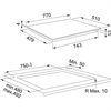 Встраиваемая индукционная варочная панель Franke FMY 808 I FP BK (108.0613.588) 108.0613.588 - фото 130303