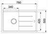 Кухонная мойка Franke BFG 611-78 оникс (114.0275.938) 114.0275.938 - фото 131597