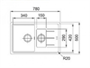 Кухонная мойка Franke Bfg 651-78 вент-авт серый (114.0280.897) 114.0280.897 - фото 131606