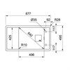 Кухонная мойка 87,7 см Franke Fresno FSG 611 оникс 114.0593.108 - фото 131645